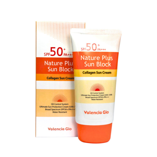 Valencia Gio Nature Plus Sun Block SPF 50+ PA+++ 70ml